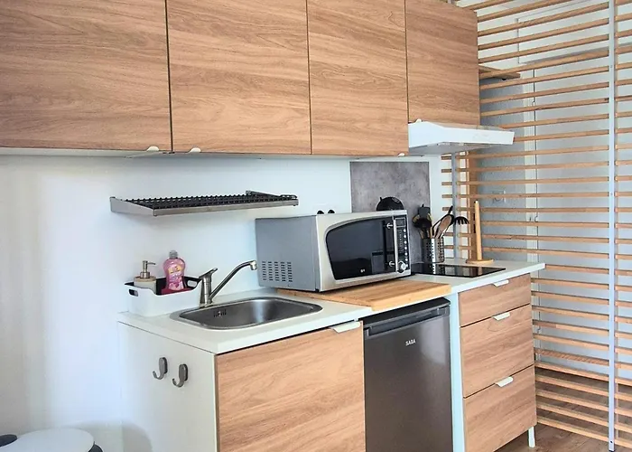 T2 Cozy A 2 Min à Pied Des Plages - Parking Privé Apartamento